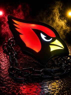 Arizona Cardinals Light Up Fan Chain Necklace